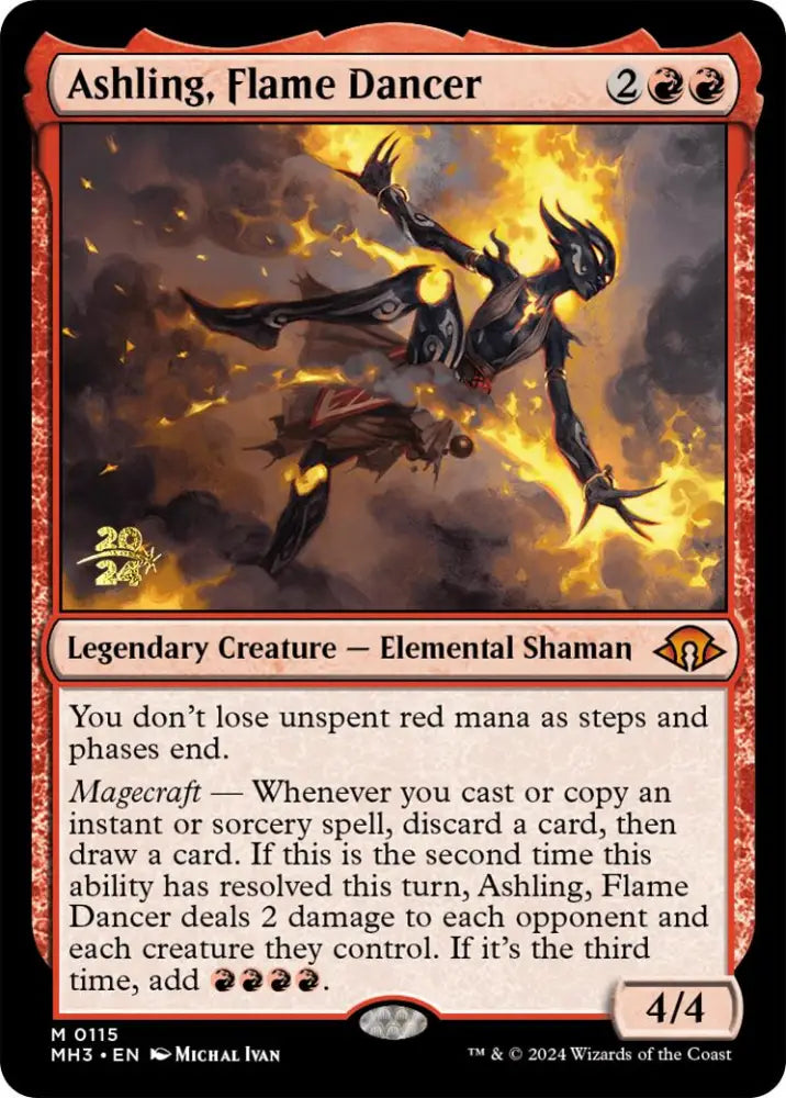Ashling Flame Dancer [Modern Horizons 3 Prerelease Promos] - MTG Single