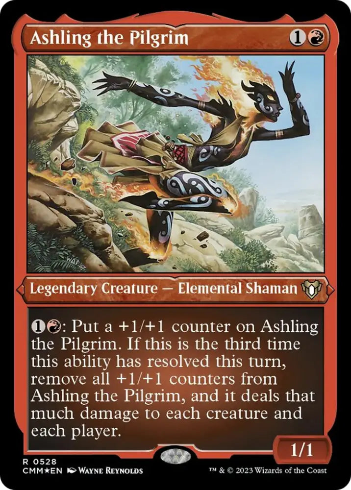 Ashling the Pilgrim (Foil Etched) [Commander Masters] - MTG Single