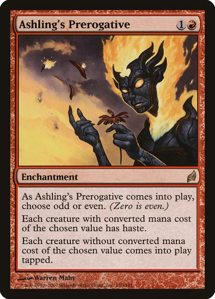 Ashling’s Prerogative [Lorwyn] - MTG Single