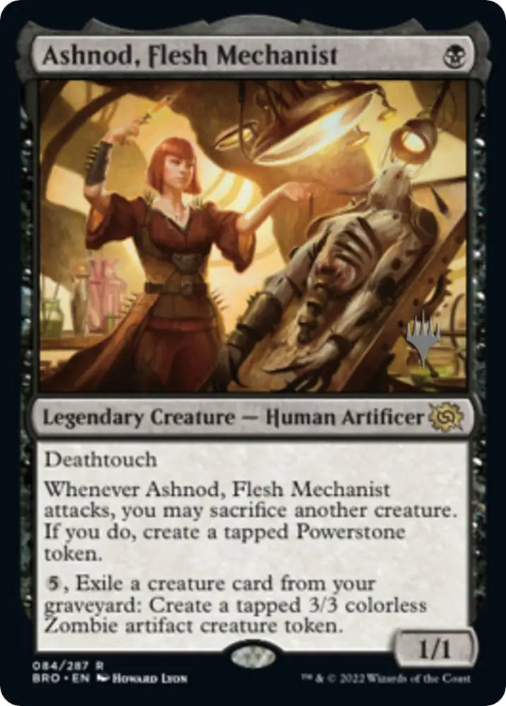 Ashnod Flesh Mechanist (Promo Pack) [The Brothers’ War Promos] - MTG Single