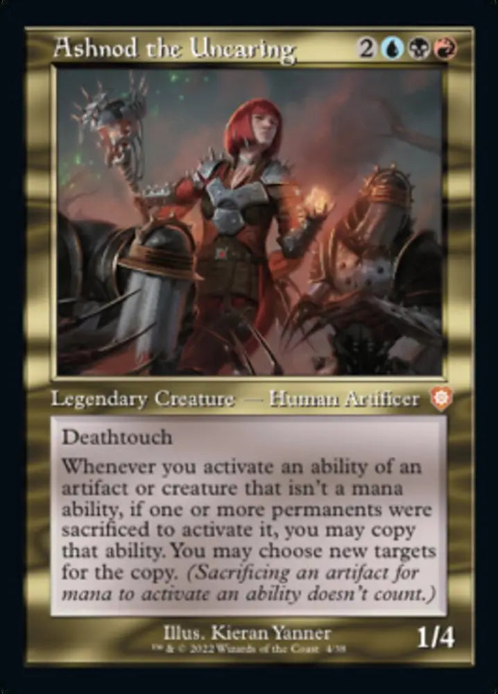 Ashnod the Uncaring (Retro) [The Brothers’ War Commander] - MTG Single