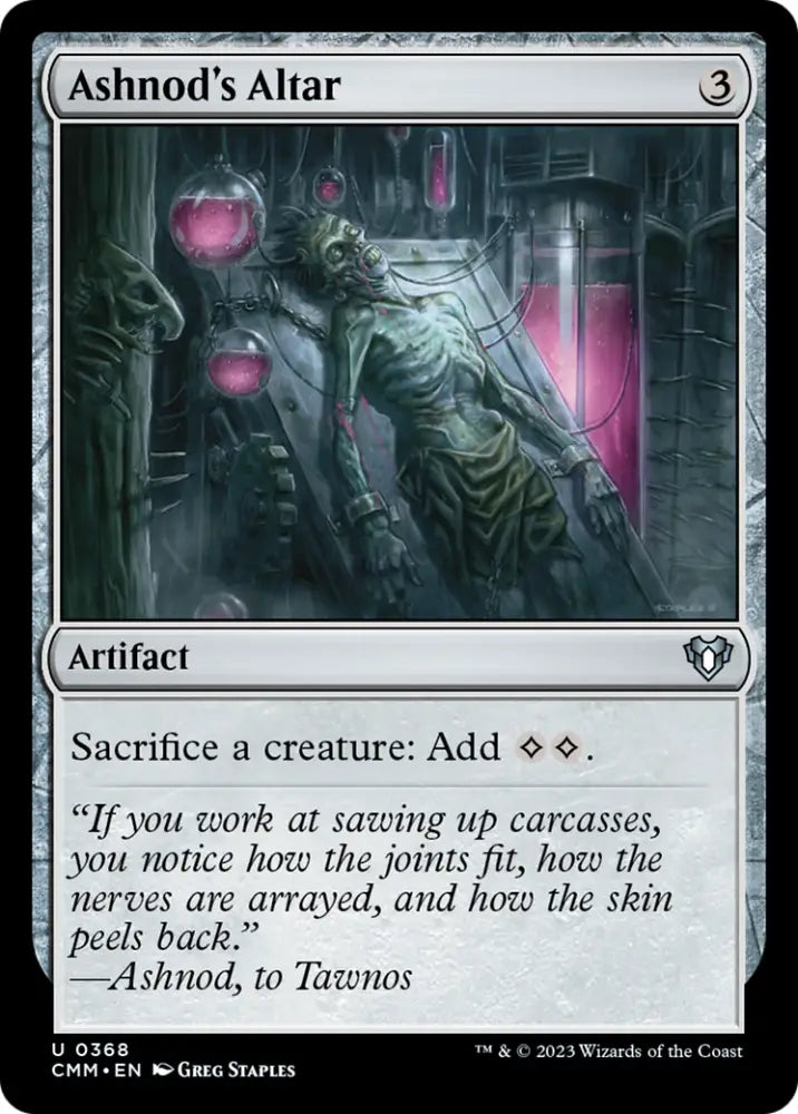 Ashnod’s Altar [Commander Masters] - MTG Single