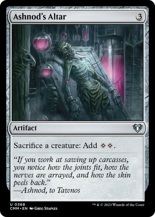 Ashnod’s Altar [Commander Masters] - MTG Single