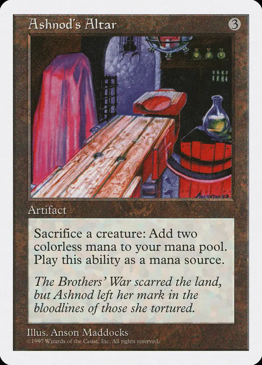 Ashnod’s Altar [Fifth Edition] - MTG Single