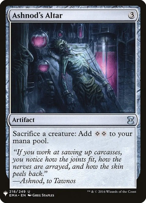 Ashnod’s Altar [Mystery Booster] - MTG Single