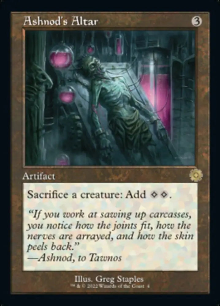 Ashnod’s Altar (Retro) [The Brothers’ War Retro Artifacts] - MTG Single