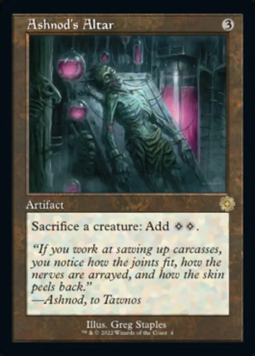 Ashnod’s Altar (Retro) [The Brothers’ War Retro Artifacts] - MTG Single