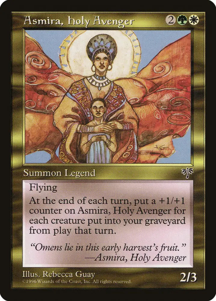 Asmira Holy Avenger [Mirage] - MTG Single
