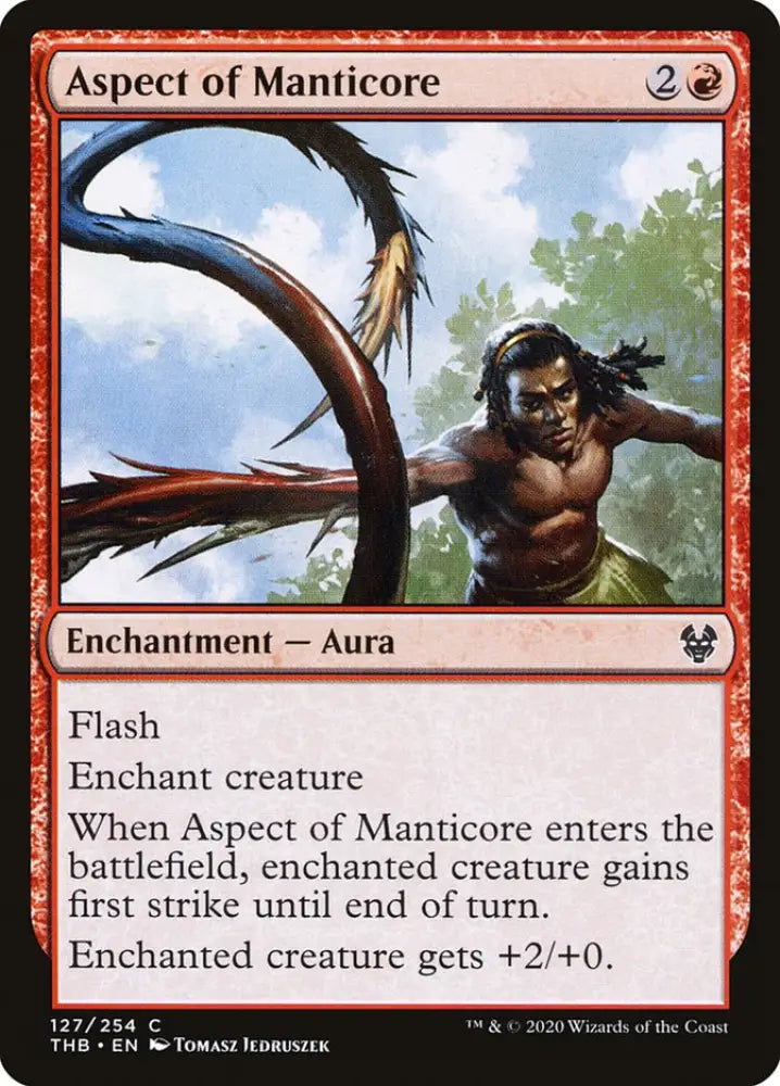 Aspect of Manticore [Theros Beyond Death] - MTG Single