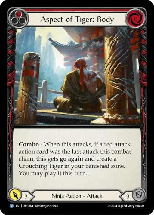 Aspect of Tiger: Body [Part the Mistveil] Rainbow Foil - Flesh And Blood Single