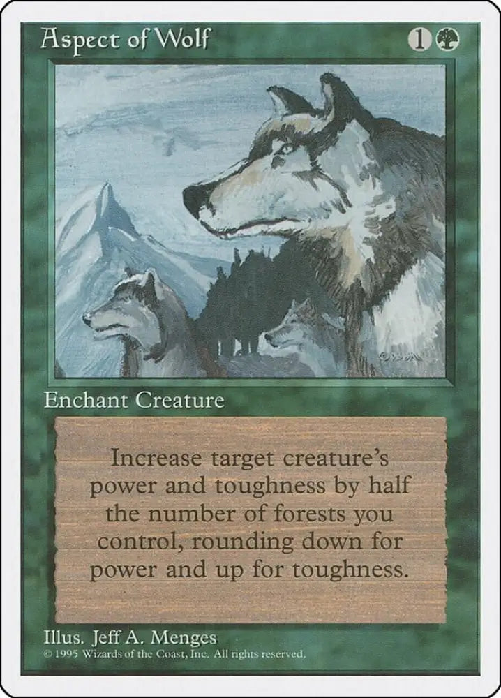 Aspect of Wolf (233) [Fourth Edition]