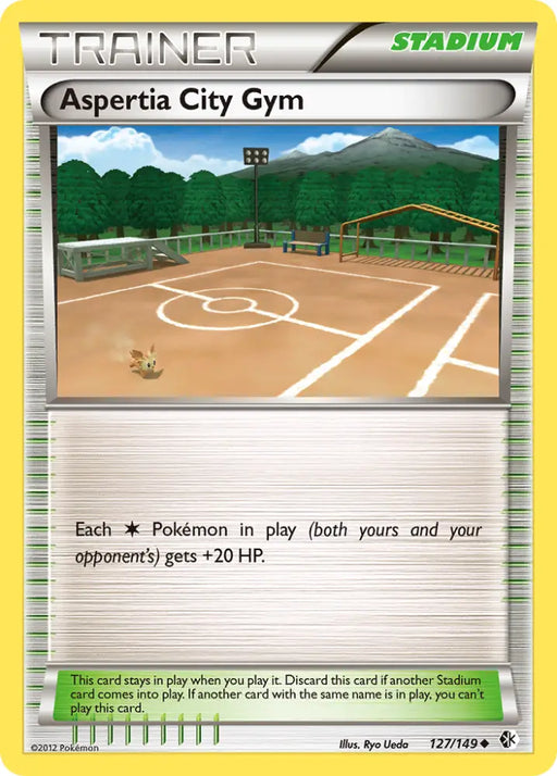 Aspertia City Gym (127/149) [Black & White: Boundaries Crossed] - Pokemon Single