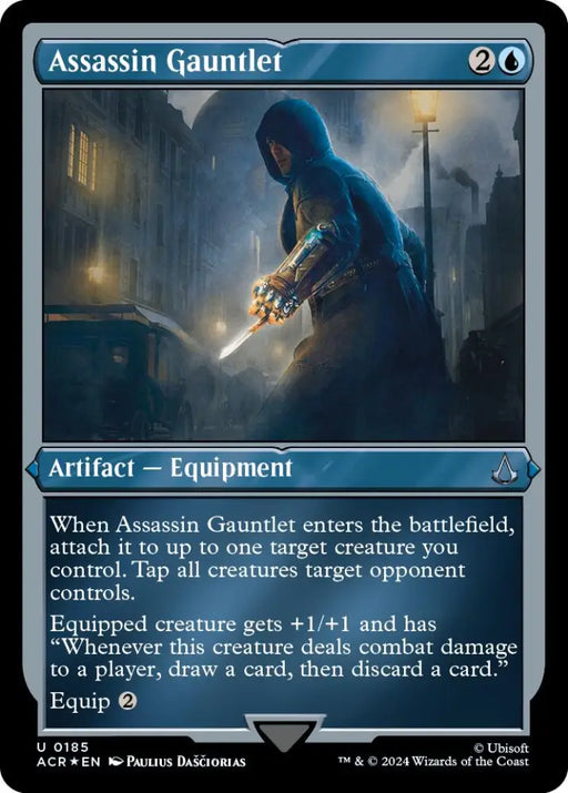 Assassin Gauntlet (Foil Etched) [Assassin’s Creed] - MTG Single