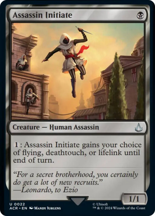 Assassin Initiate [Assassin’s Creed] - MTG Single