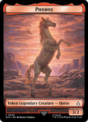 Assassin // Phobos Double-Sided Token [Assassin’s Creed Tokens] - MTG Single