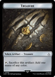 Assassin // Treasure Double-Sided Token [Assassin’s Creed Tokens] - MTG Single