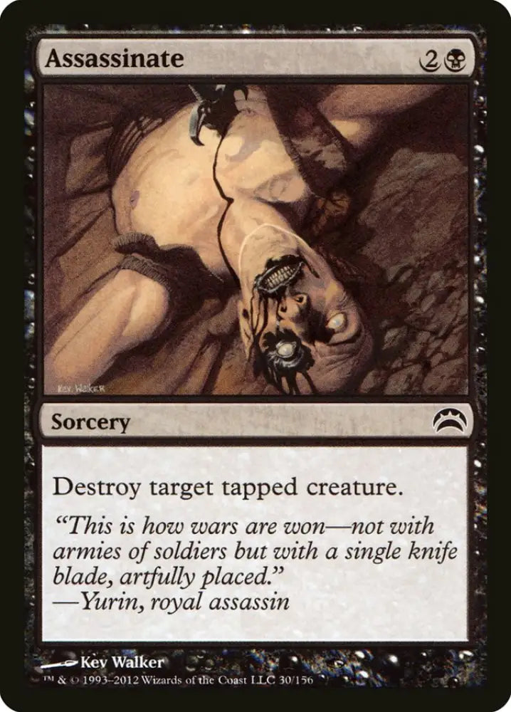 Assassinate [Planechase 2012] - MTG Single