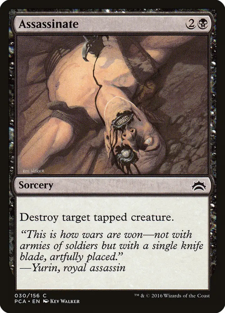Assassinate [Planechase Anthology] - MTG Single