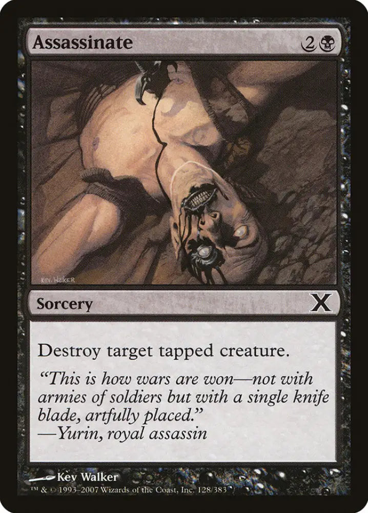Assassinate [Tenth Edition] - MTG Single