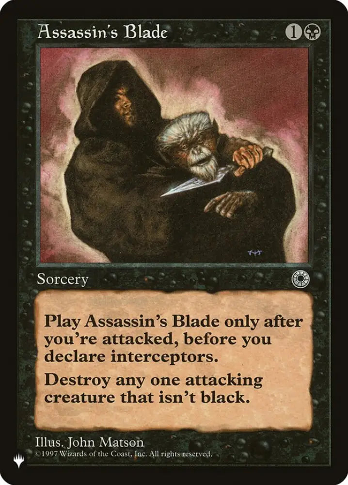 Assassin’s Blade [The List] - MTG Single
