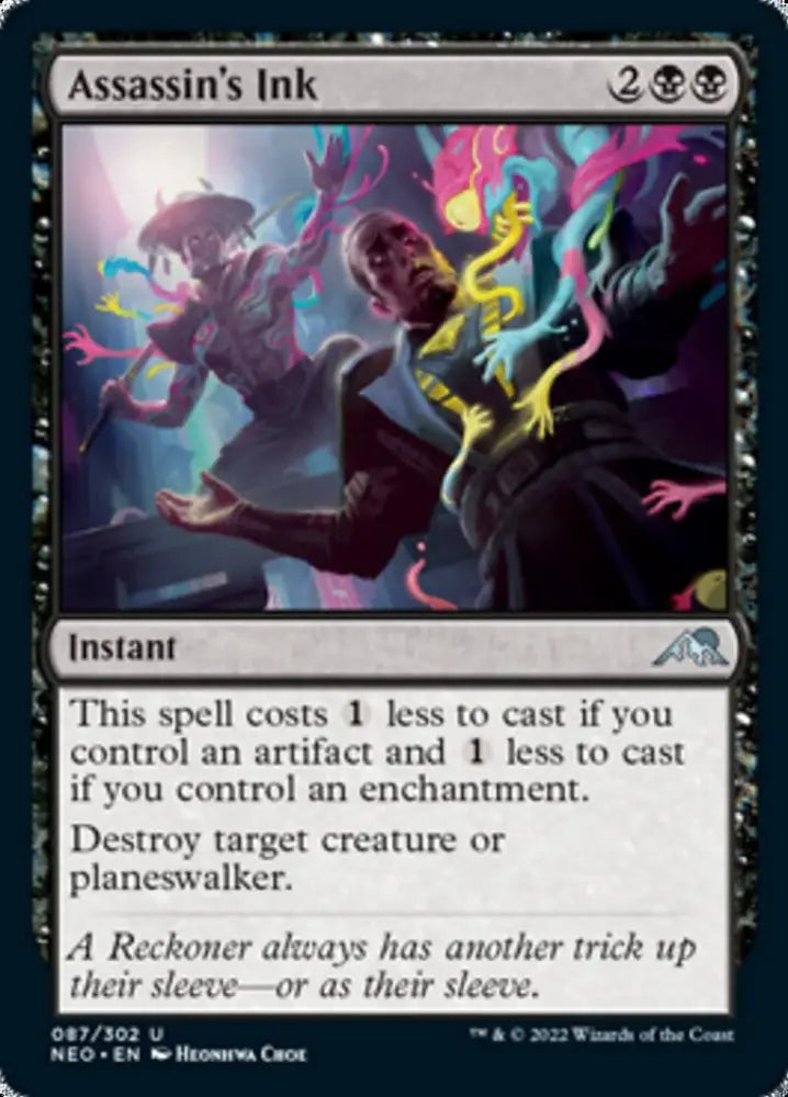 Assassin’s Ink [Kamigawa: Neon Dynasty] - MTG Single