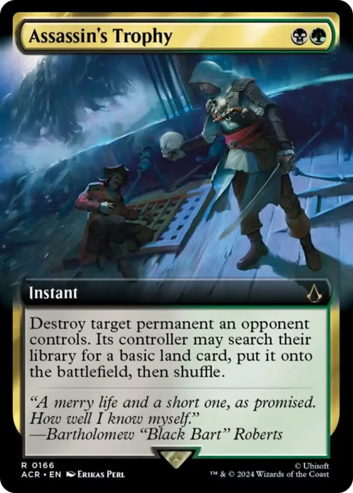 Assassin’s Trophy (Extended Art) [Assassin’s Creed] - MTG Single