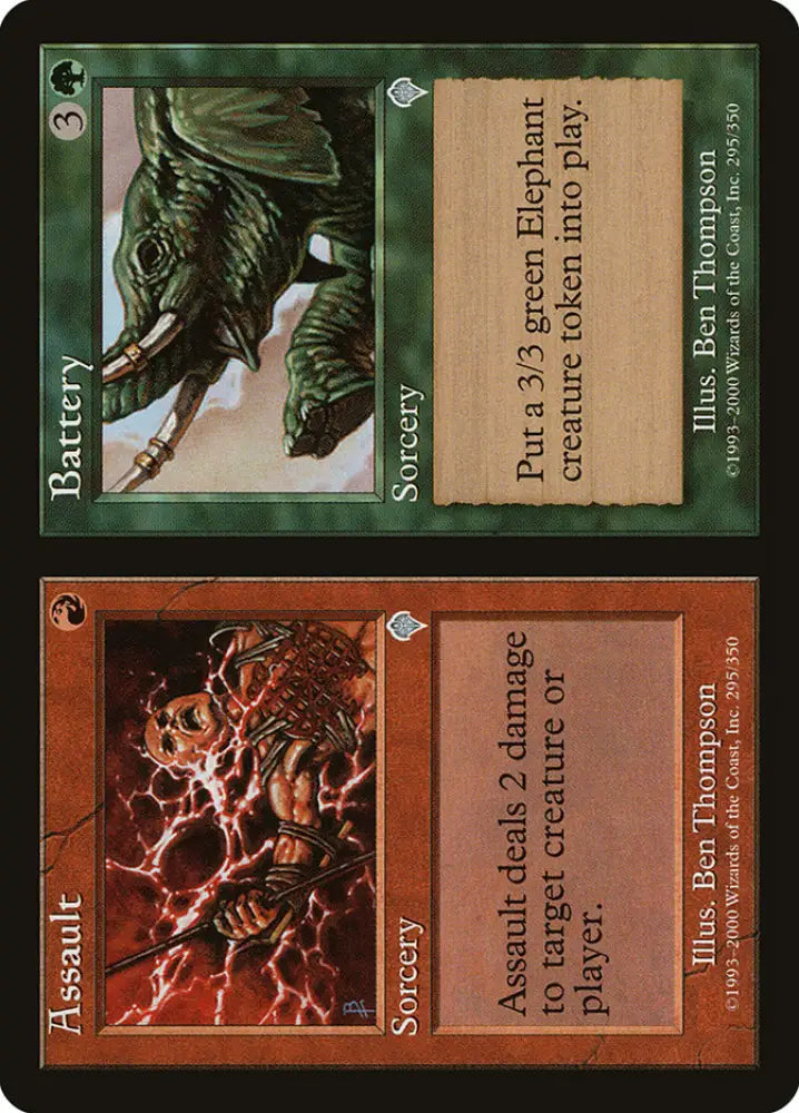 Assault // Battery [Invasion] - MTG Single