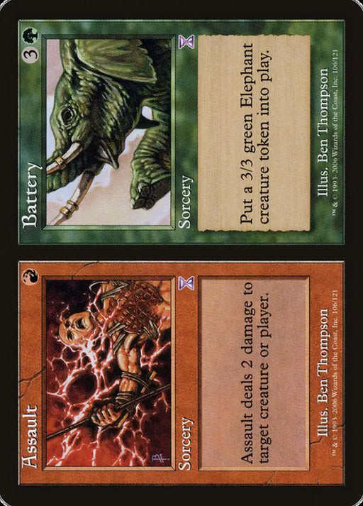 Assault // Battery [Time Spiral Timeshifted] - MTG Single