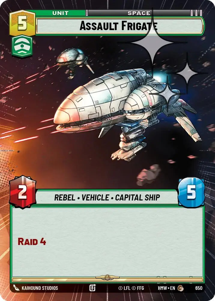 Assault Frigate (Hyperspace Foil) (650) [Homeworlds]