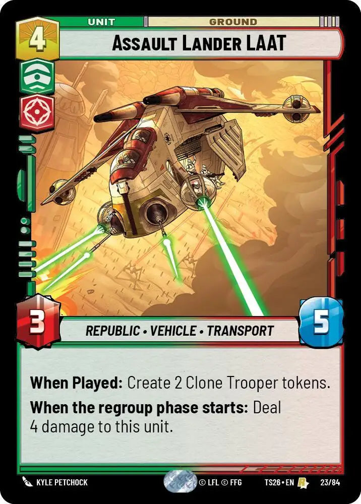 Assault Lander LAAT (23/84) [Twin Suns]