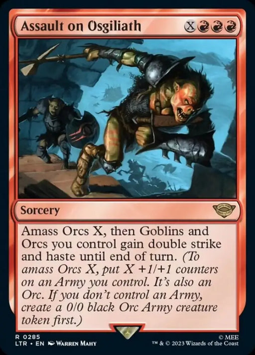 Assault on Osgiliath [The Lord of the Rings: Tales of Middle-Earth] - MTG Single
