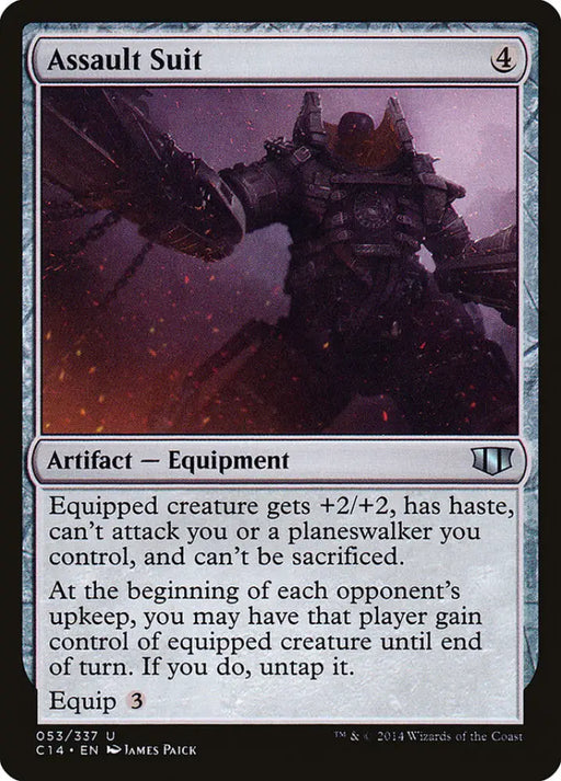 Assault Suit [Commander 2014] - MTG Single