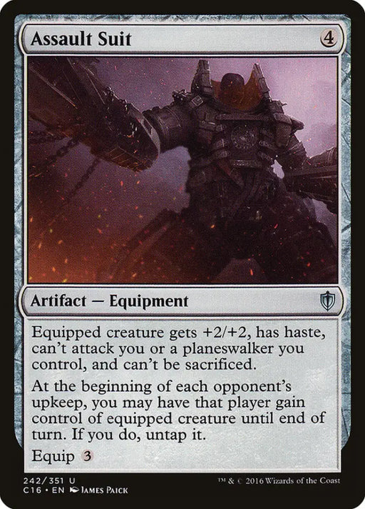 Assault Suit [Commander 2016] - MTG Single