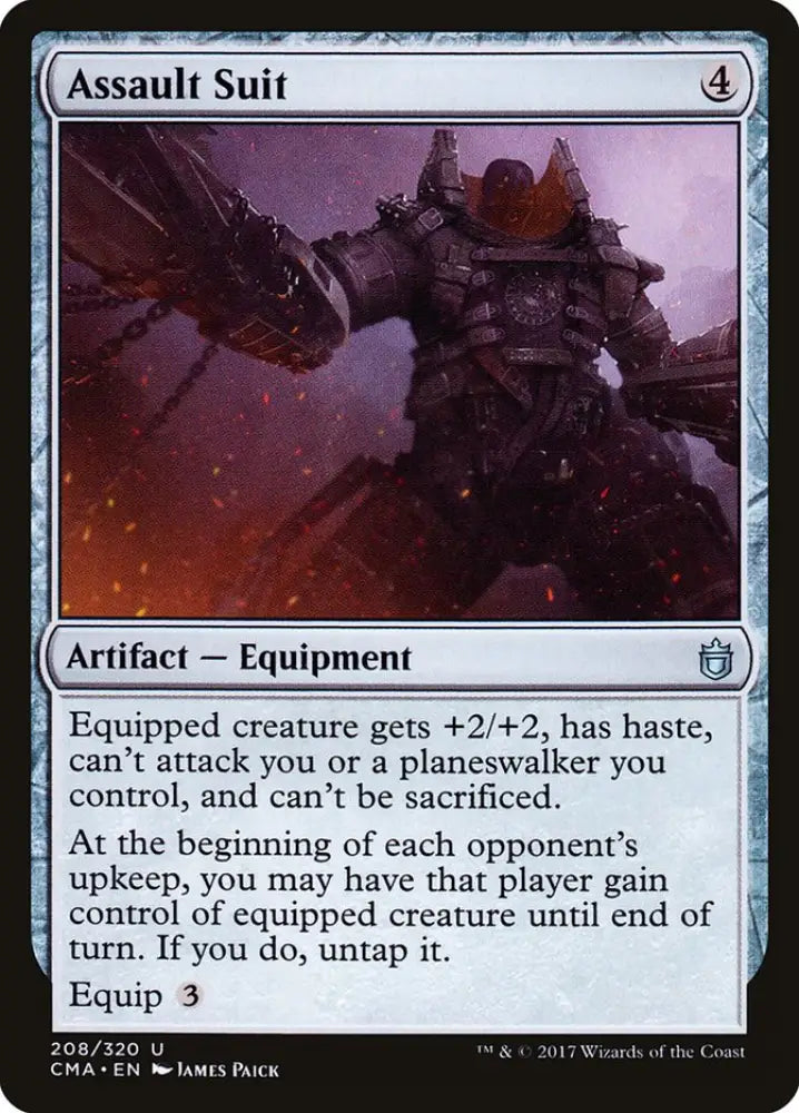 Assault Suit [Commander Anthology] - MTG Single