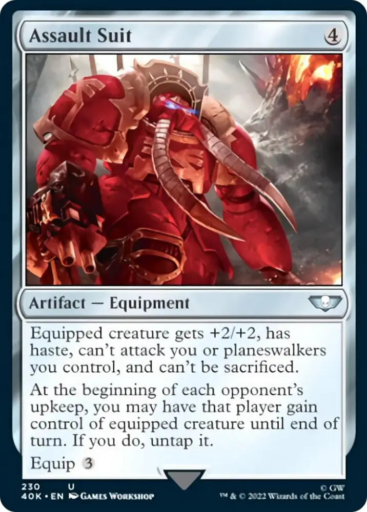 Assault Suit [Warhammer 40,000] - MTG Single