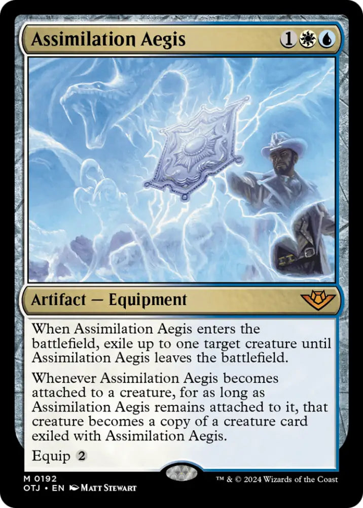 Assimilation Aegis [Outlaws of Thunder Junction] - MTG Single
