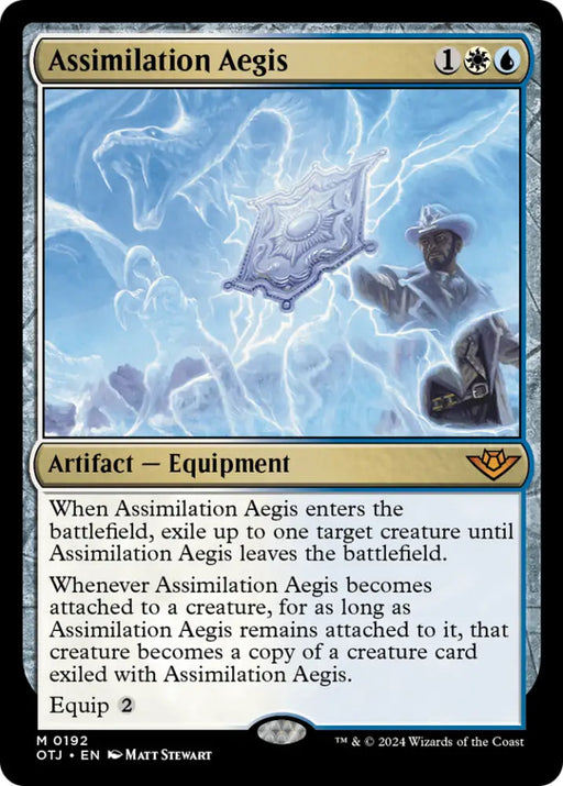 Assimilation Aegis [Outlaws of Thunder Junction] - MTG Single
