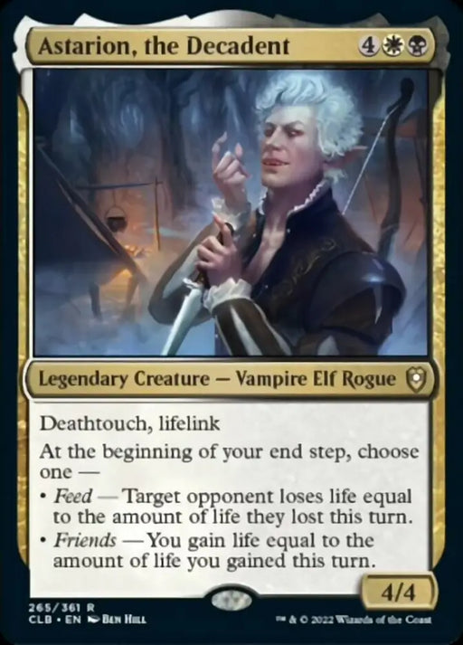 Astarion the Decadent [Commander Legends: Battle for Baldur’s Gate] - MTG Single