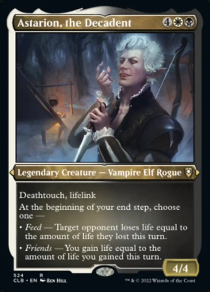 Astarion the Decadent (Foil Etched) [Commander Legends: Battle for Baldur’s Gate] - MTG Single