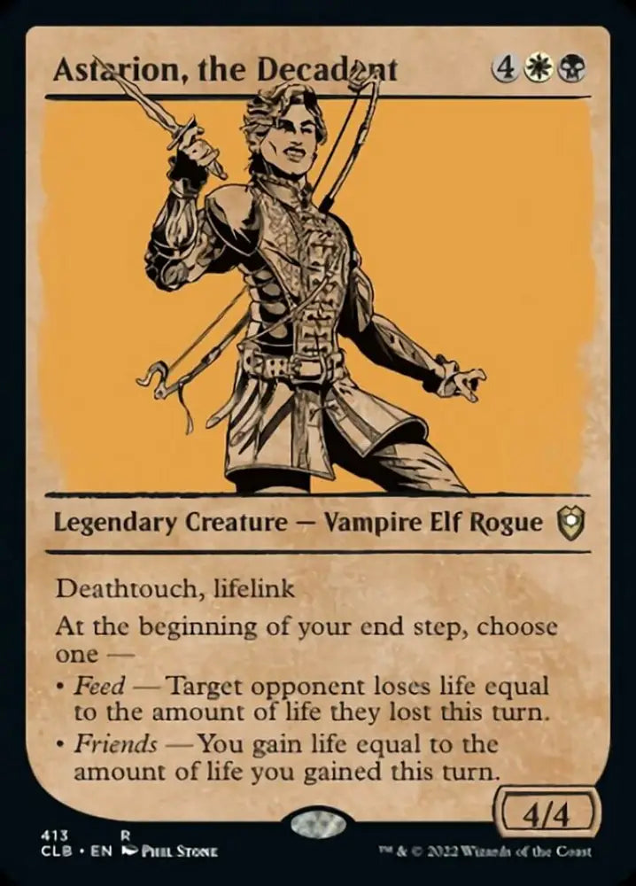 Astarion the Decadent (Showcase) [Commander Legends: Battle for Baldur’s Gate] - MTG Single