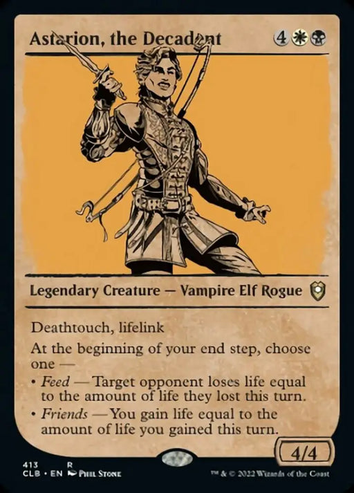 Astarion the Decadent (Showcase) [Commander Legends: Battle for Baldur’s Gate] - MTG Single