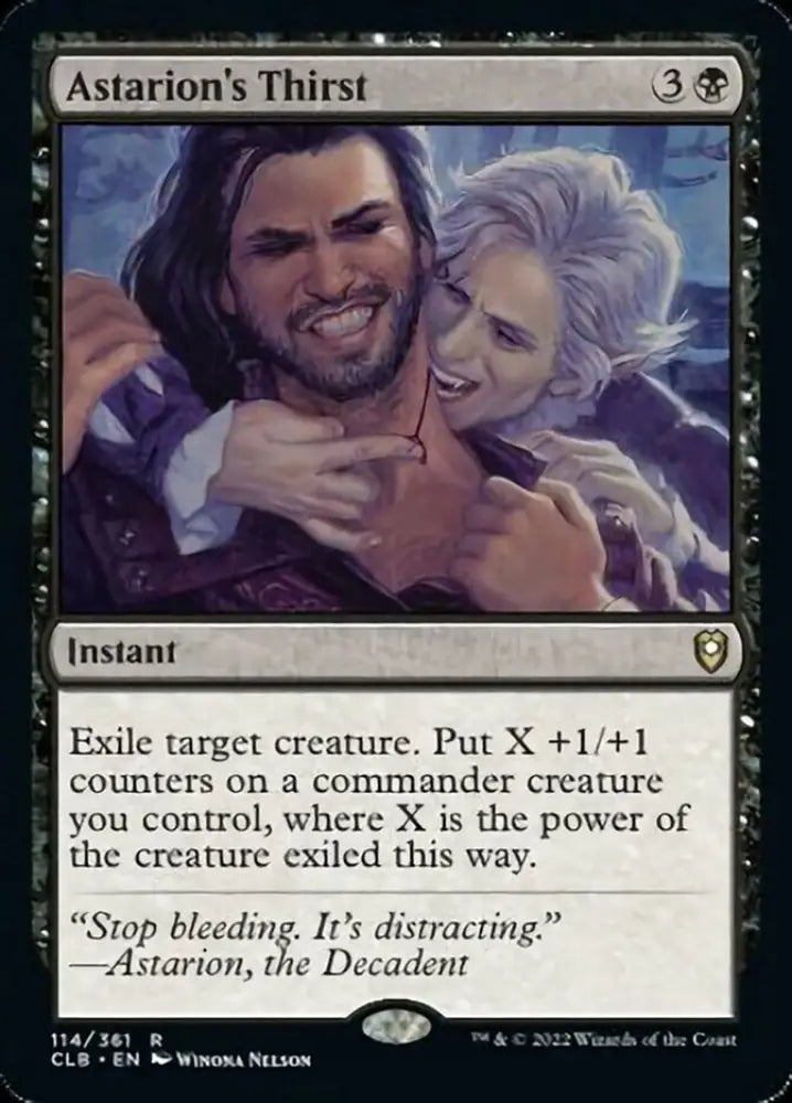 Astarion’s Thirst [Commander Legends: Battle for Baldur’s Gate] - MTG Single
