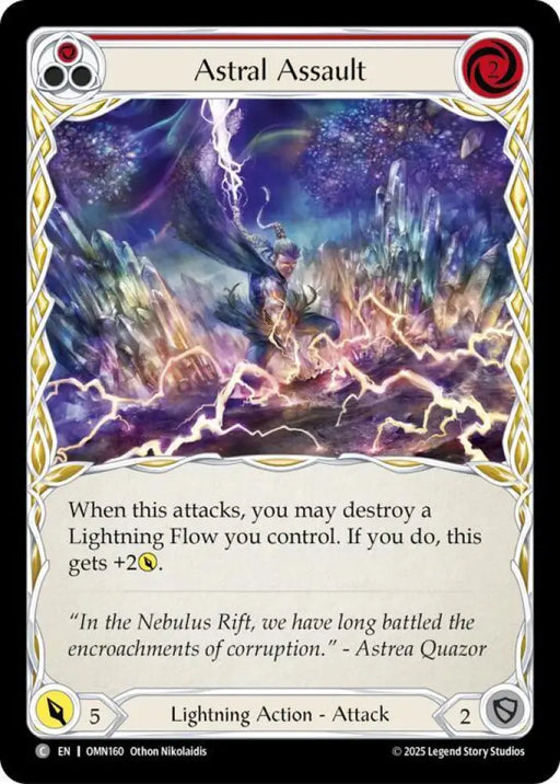 Astral Assault (Red) (OMN160) [Omens of the Third Age]