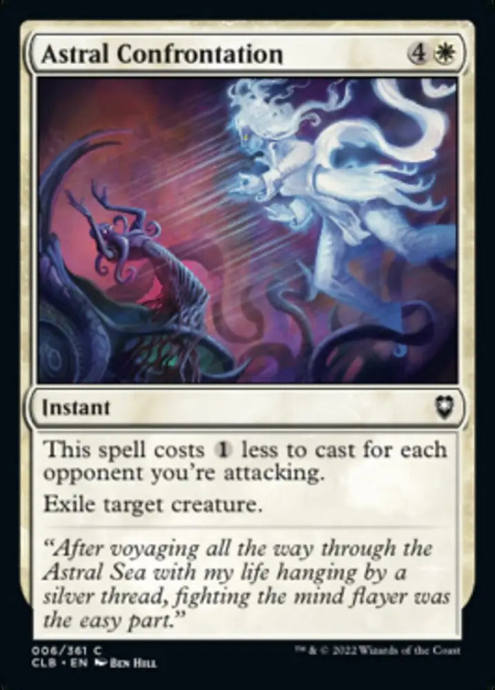 Astral Confrontation [Commander Legends: Battle for Baldur’s Gate] - MTG Single