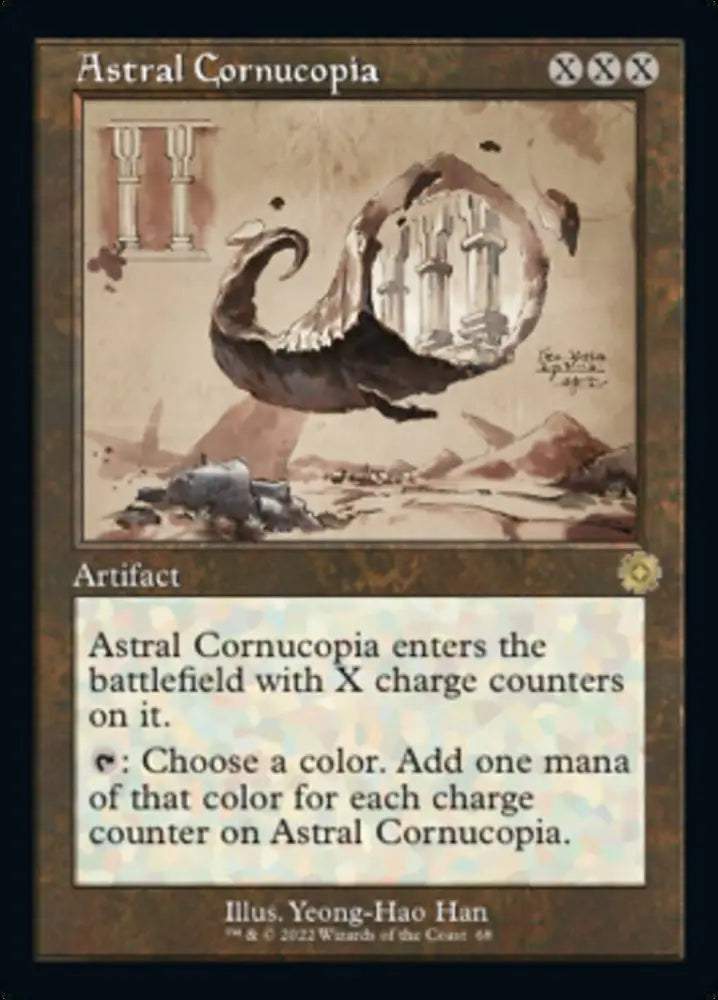 Astral Cornucopia (Retro Schematic) [The Brothers’ War Retro Artifacts] - MTG Single