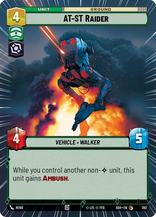 AT-ST Raider (Hyperspace) (362) [Ashes of the Empire]