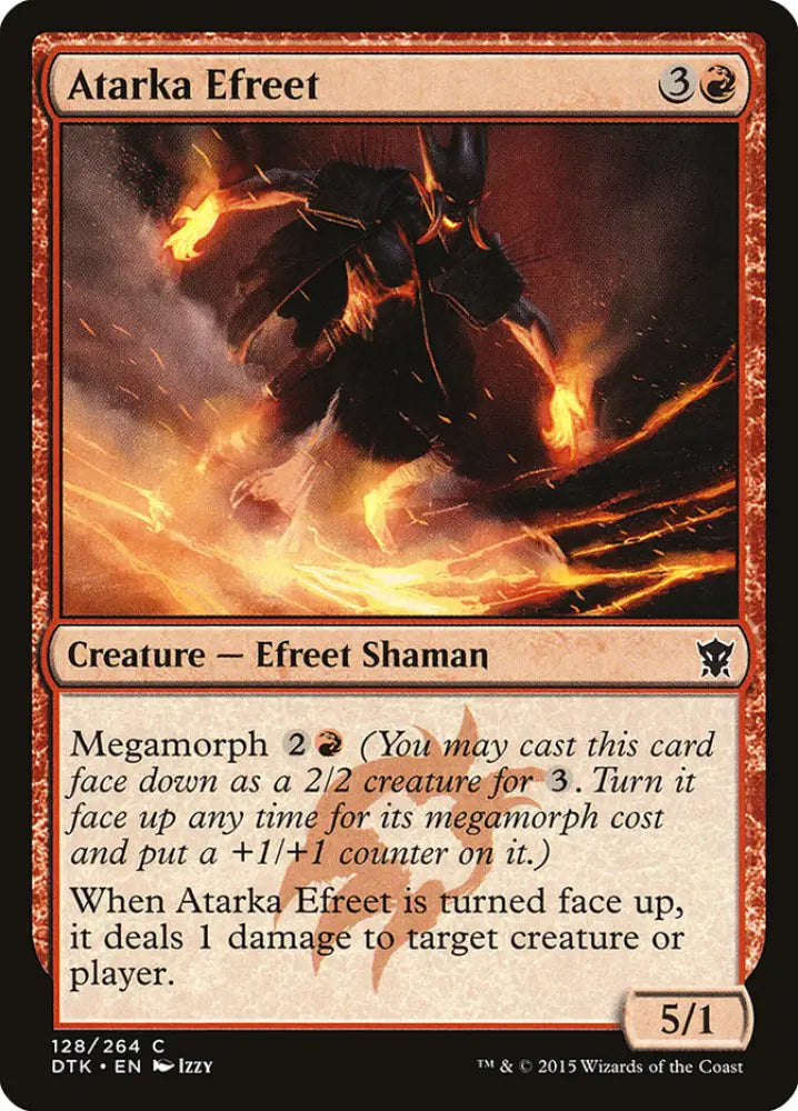 Atarka Efreet [Dragons of Tarkir] - MTG Single