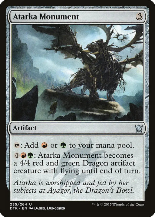 Atarka Monument [Dragons of Tarkir] - MTG Single