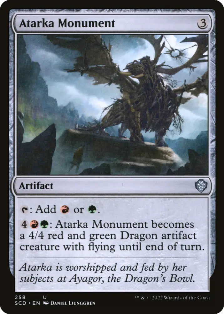Atarka Monument [Starter Commander Decks] - MTG Single
