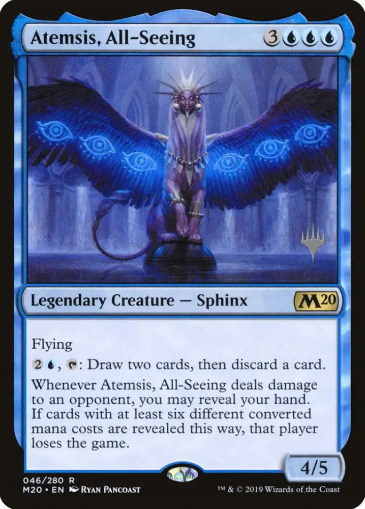 Atemsis All-Seeing (Promo Pack) [Core Set 2020 Promos] - MTG Single